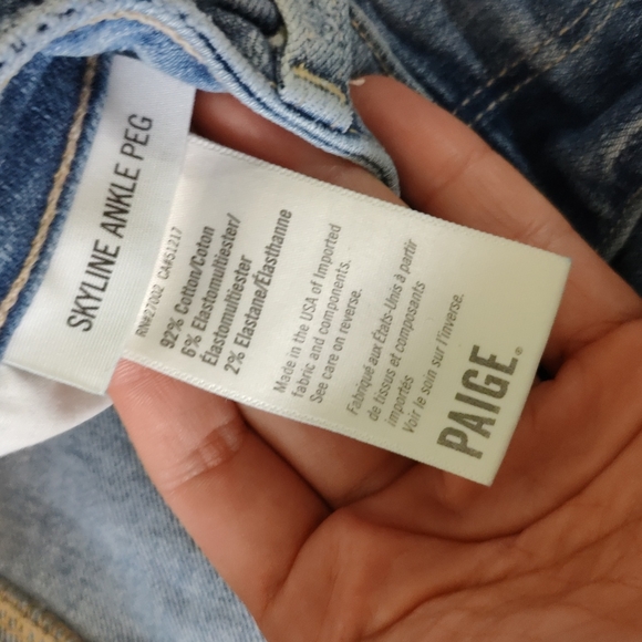 Paige skinny jeans size 28 - Picture 4 of 5